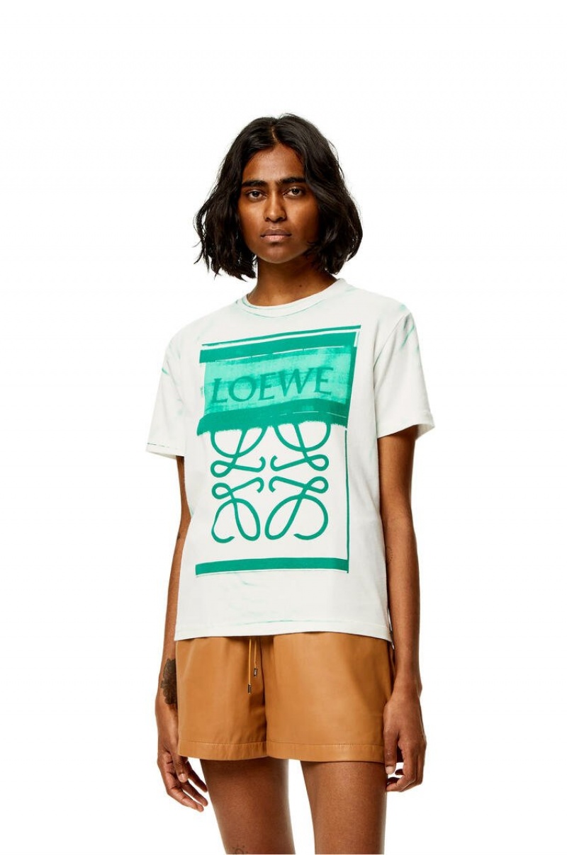 Camiseta loewe mujer best sale