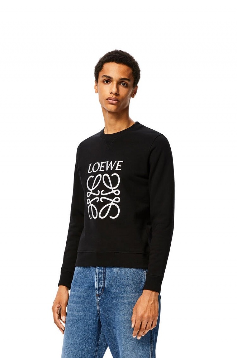 Loewe anagram embroidered sweatshirt hotsell